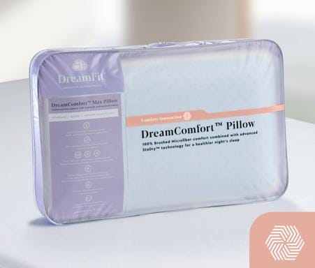 DreamComfort Max Standard/Queen Memory Foam Pillow - 4 The Abode, DreamComfort Max Standard/Queen Memory Foam Pillow, DreamFit, Pillow, dreamcomfort-max-standard-queen-memory-foam-pillow, Bed
